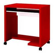Red/White MIKAEL Ikea Desk
