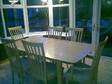 Extendable Table & Chairs in light birch wood,  106cm x....
