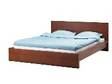 NEW IKEA MALM king sie bed frame in medium brown (£120).....