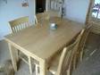 Solid Wooden Dining Table Set Solid wooden dining table....