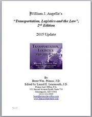 Transportation Logistics and the Law - 2015 Update