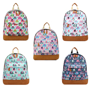 Retro Elephant Print Rucksack - JC Unique Wholesale UK