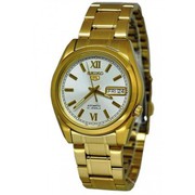 Buy Seiko5 Men's Automatic Gold Plated Day/Date Watch