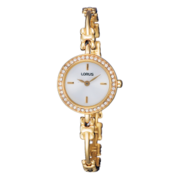 Buy Lorus Ladies RRW96CX9 Gold Plated Dress Watch