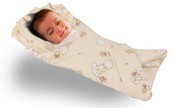 Buy soft touch baby swaddle blanket with padded pillow 0 - 4 months