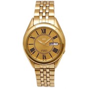 Buy Seiko 5 Men's 37mm Automatic Gold Plated Stainless Steel Watch