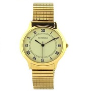 Buy Sekonda Gents Gold Plated Expander Watch