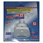 Travelers Adaptor in UK/USA/Australia