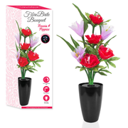 Fibre Brite Bouquet-Freesia & Poppies