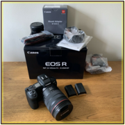 Canon EOS R with RF 24-105mm f/4L IS USM Lens