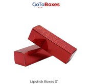 Custom Lipstick Packaging Wholesale at GotoBoxes