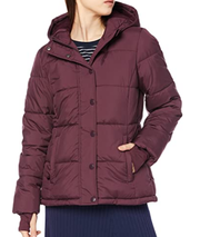 Women's Heavy-Weight Long-Sleeve Full-Zip Hooded Puffer Coat
