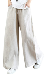 VERYCO Women's Loose Wide Leg Trousers
