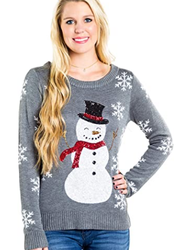 Tipsy Elves glowing ugly Christmas sweater
