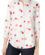 Amazon Essentials Women's Relaxed Fit Long-Sleeve Linen Shirt
