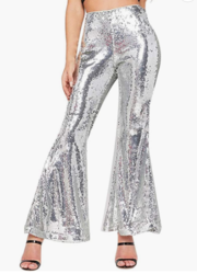 Women's flare pants flare sequins1102