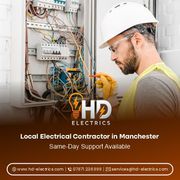 Local Electrical Contractor in Manchester - Same-Day Support Available